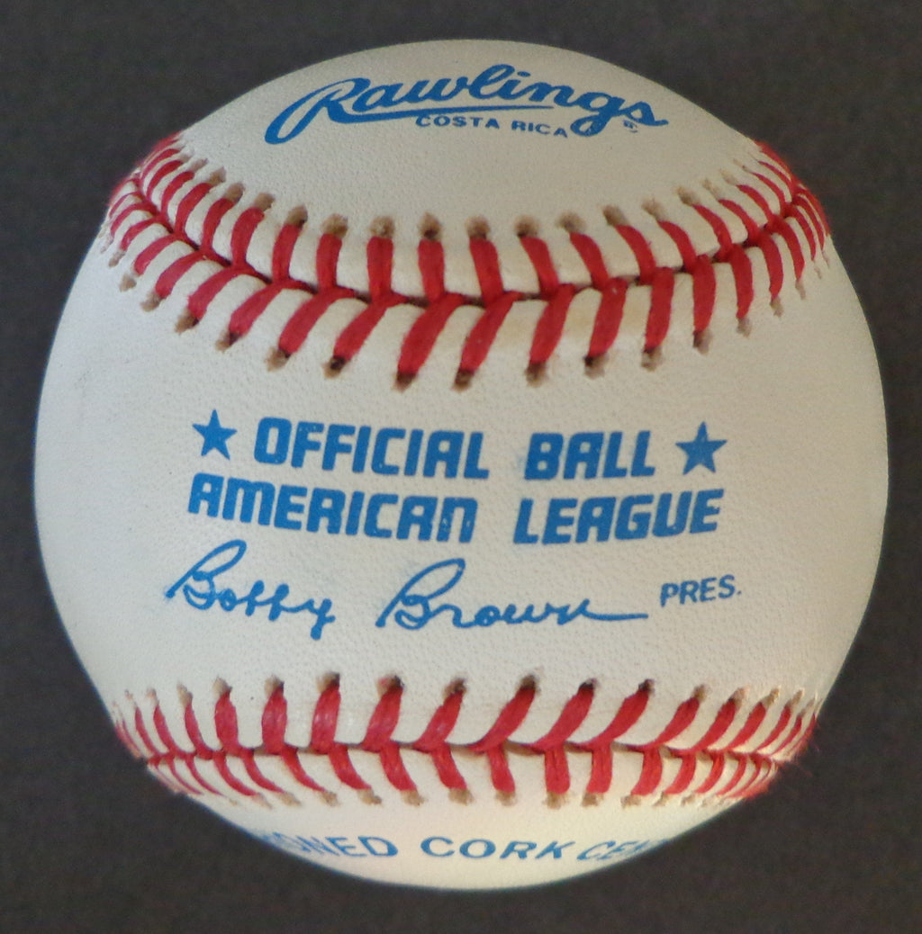 Greg Gagne Autographed Wilson Scholastic Baseball Minnesota Twins 155690