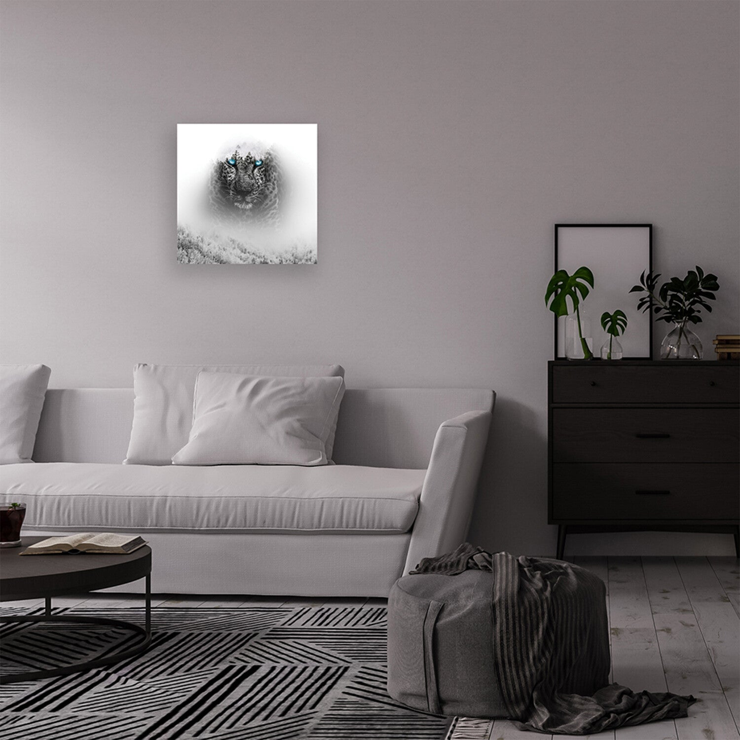 Tiger I Print On Acrylic Glass by Paul Haag
