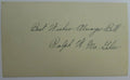 Robert H. McGhee Notre Dame Signed Vintage 1948 GPC Postcard 144823