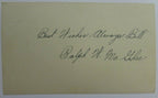 Robert H. McGhee Notre Dame Signed Vintage 1948 GPC Postcard 144823