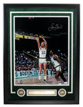 Larry Bird HOF Signed/Auto 16x20 Photo Boston Celtics Framed JSA 189441