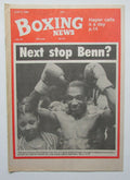 June 17, 1988 Boxing News Magazine Herol Graham