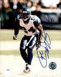 Shawn Springs Seattle Seahawks  Signed/Autographed  8x10 Photo JSA 161553