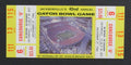 1986 Gator Bowl Football Game Full Ticket Stanford vs. Clemson