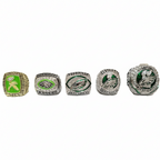 Philadelphia Eagles Championship Ring Set – 5pcs Super Bowl Replica Collectible Set