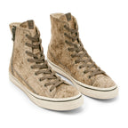 Vulc Zip High Top // Distressed Brown