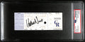Hideo Nomo Signed Sept 17, 1996 Full Ticket Dodgers No-Hitter vs Rockies PSA/DNA