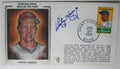 Whitey Herzog St. Louis Cardinals Signed Sporting News Man of Year Silk 147512