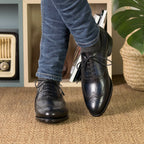 James Wingtip Derby // Navy Blue