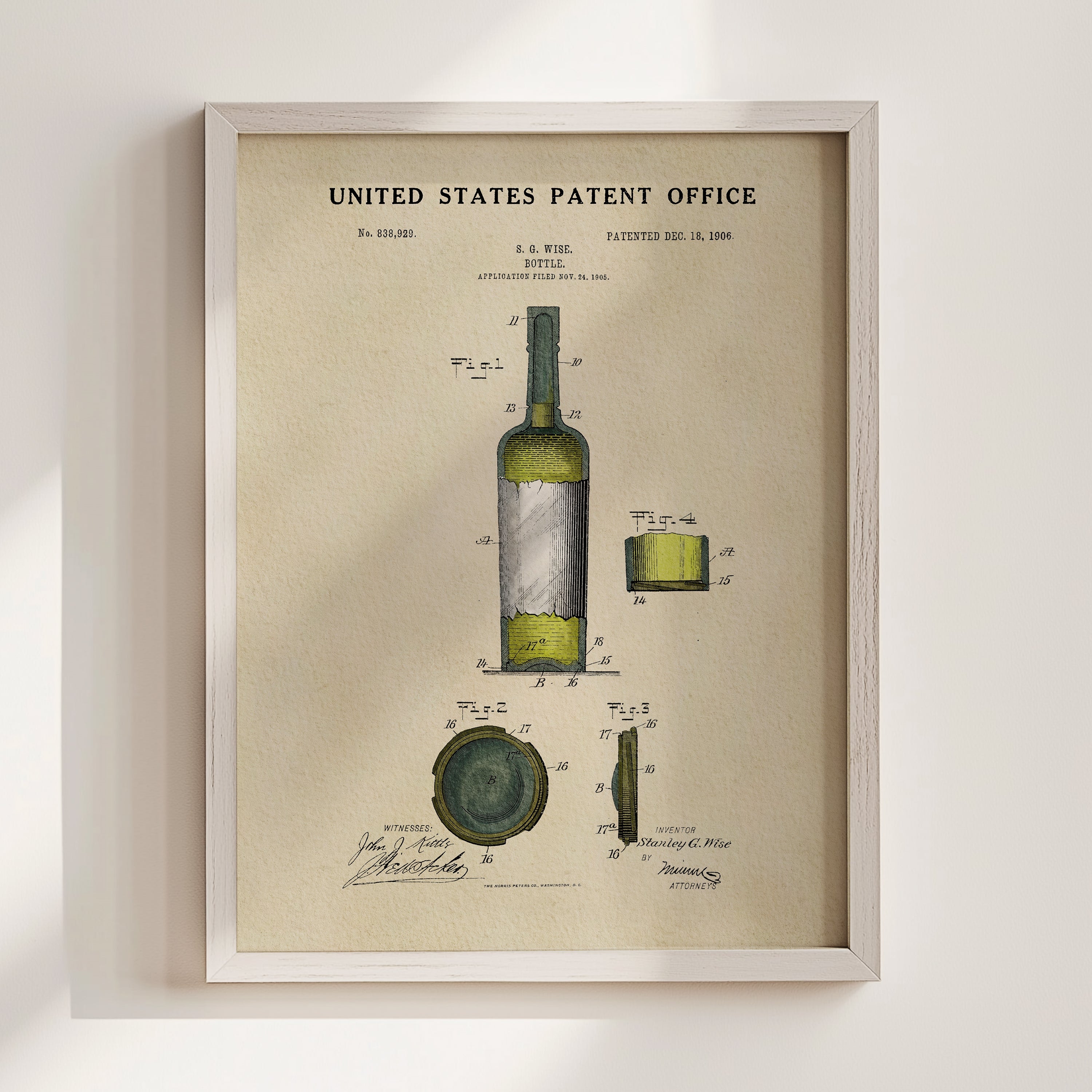 Wine Bottle (1906)