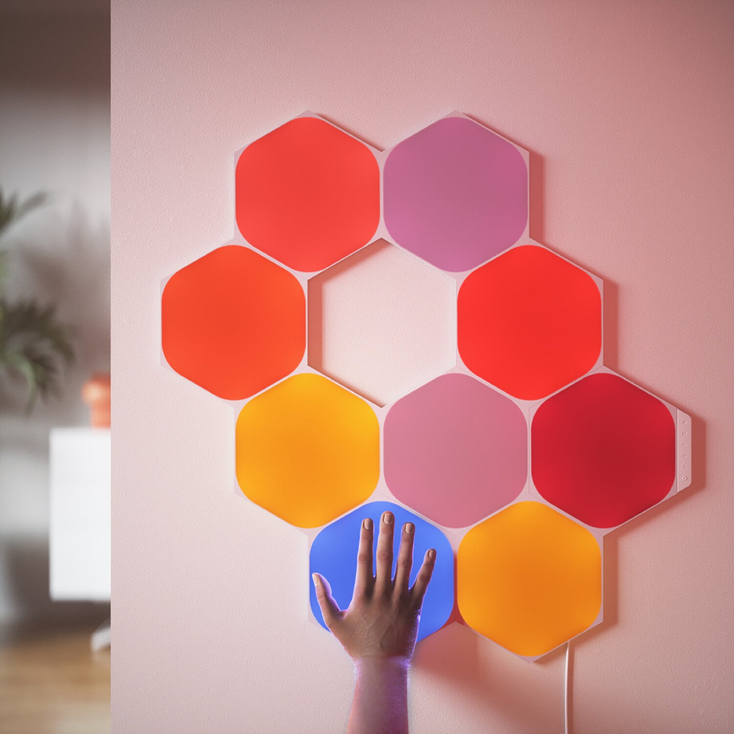 Nanoleaf Shapes // Hexagons Expansion Pack // 3 panels