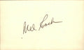 Mel Roach Milwaukee Braves Signed/Autographed 3x5 Index Card 162565