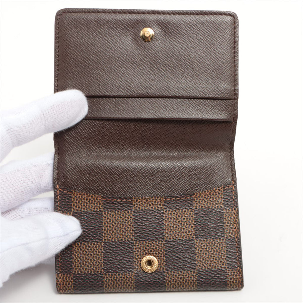 Louis Vuitton Damier Ludlow Coin Case // Brown