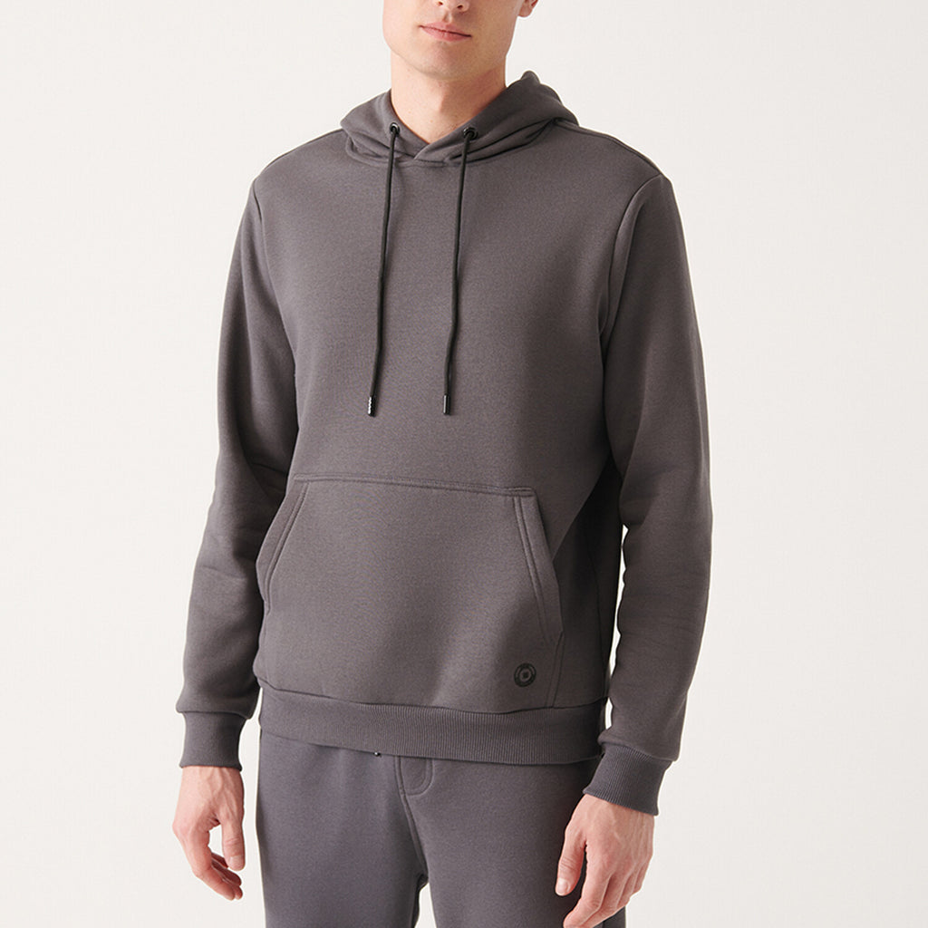 Steve Hooded Sweatshirt // Anthracite