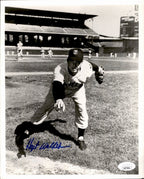 Hoyt Wilhelm HOF Signed/Autographed 8x10 Photo Cleveland Indians JSA 191088