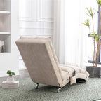 Massage Chaise Lounge Indoor, Ergonomic Electric Massage Lounger