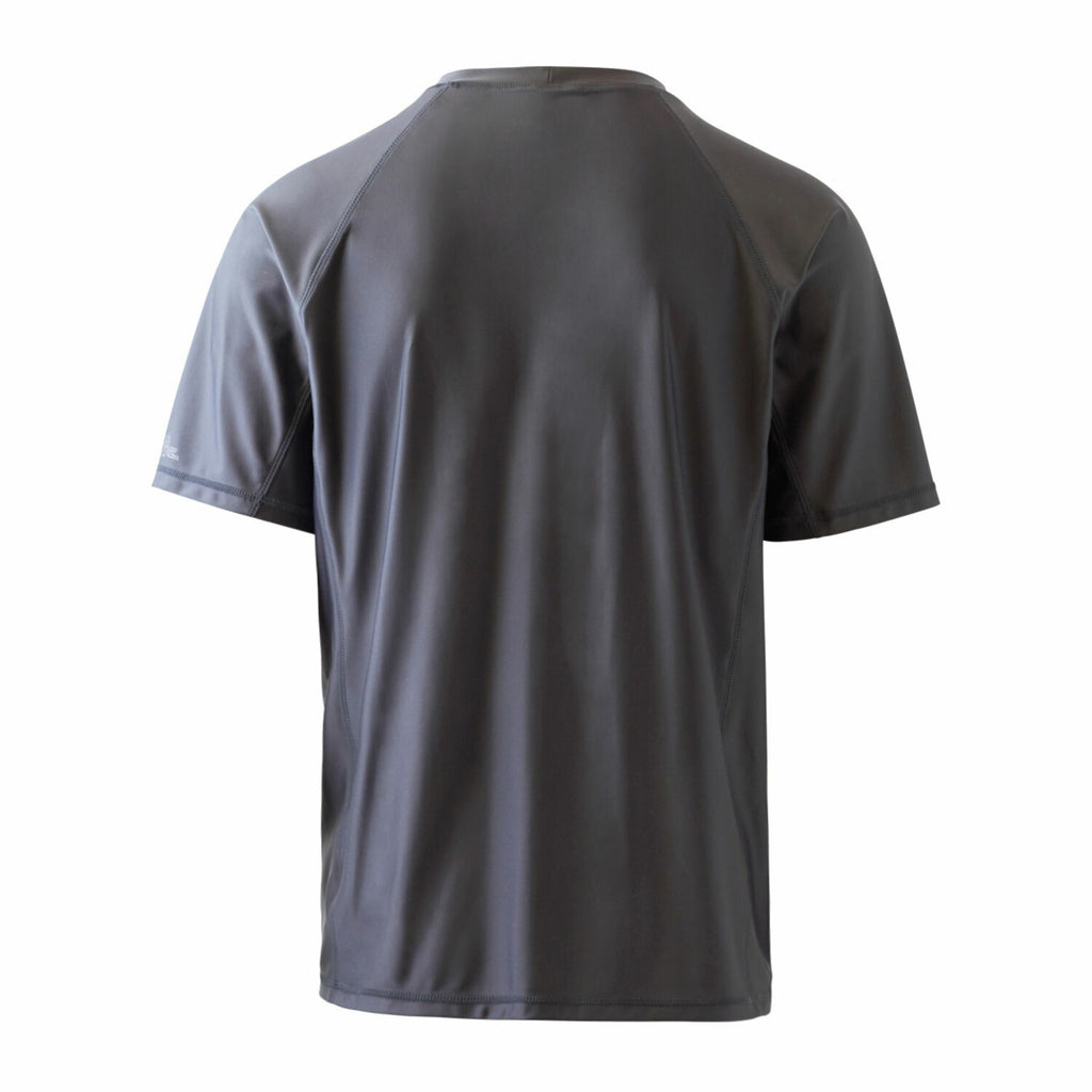 Men's Short Sleeve Crew Sun & Swim Shirt // Charcoal