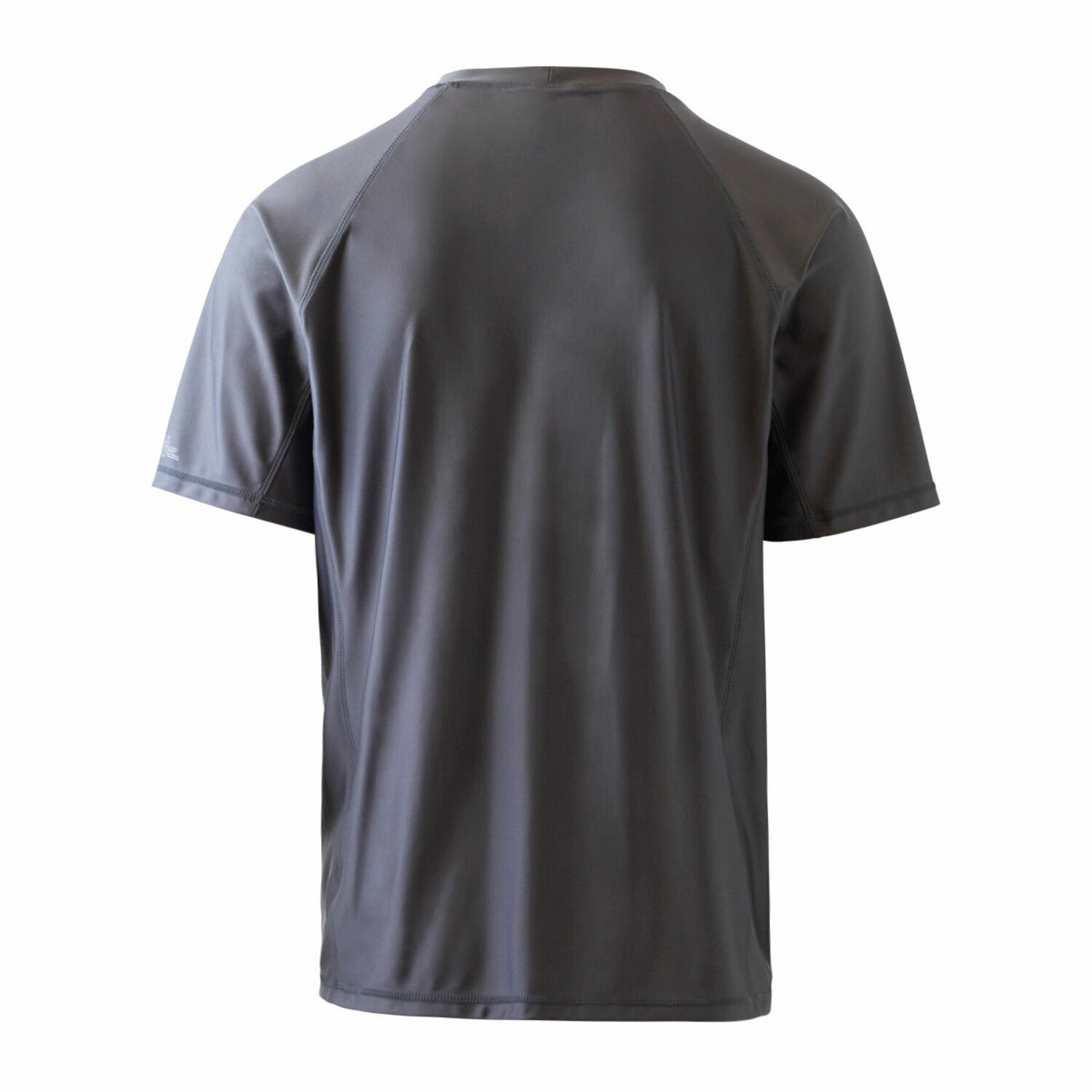 Men's Short Sleeve Crew Sun & Swim Shirt // Charcoal