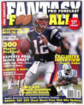 2008 Tom Brady Fantasy Football Pro Forecast Football Magazine 182060