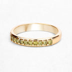 0.27 Carat Genuine Yellow Diamond 14K Yellow Gold Ring (SI1-SI2)