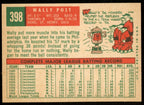 1959 Topps Baseball Wally Post #398 Philadelphia Phillies