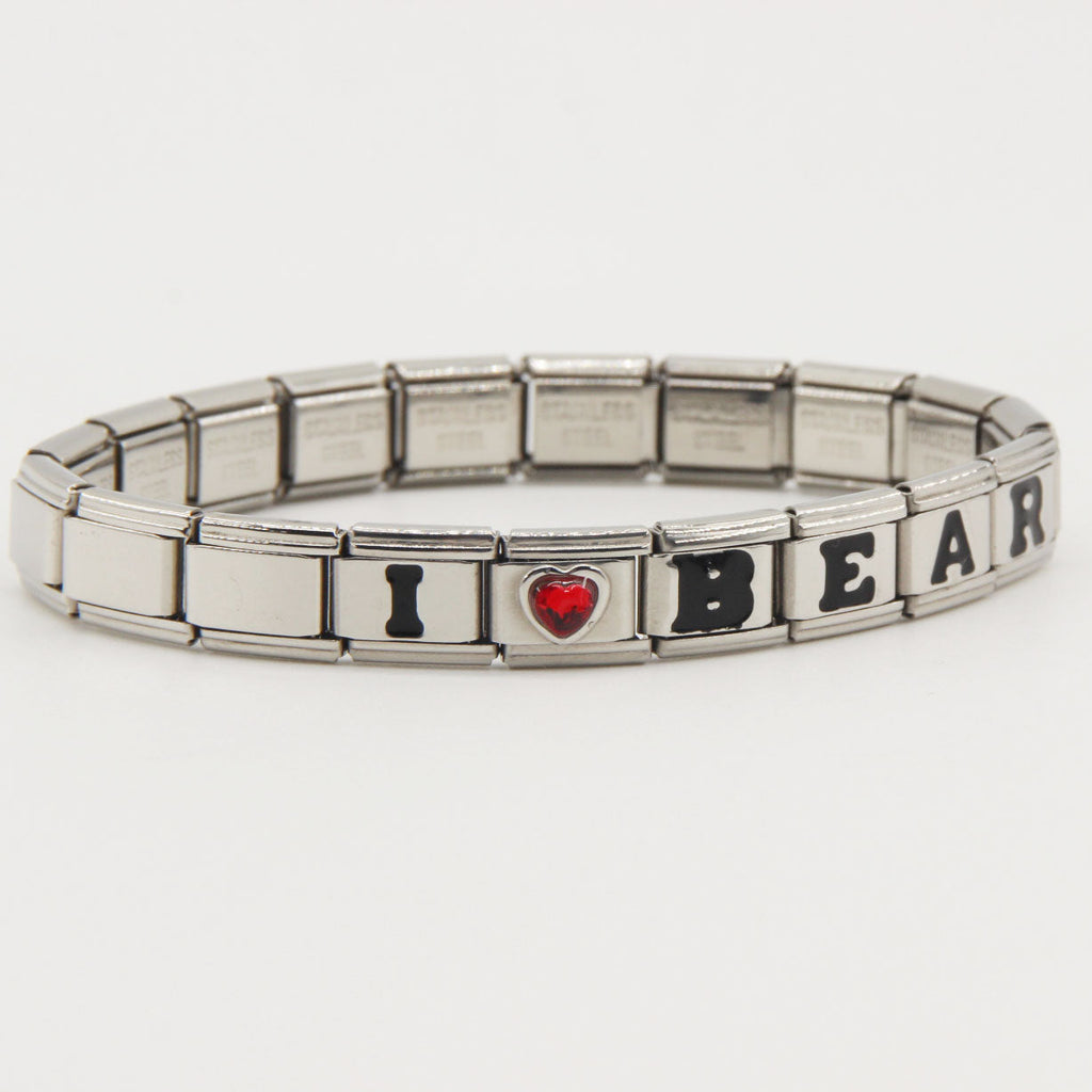 Chicago Bears Italian Charm Bracelet – Perfect Valentine’s Day, Holiday & Any Occasion Gift for Fans