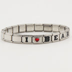 Chicago Bears Italian Charm Bracelet – Perfect Valentine’s Day, Holiday & Any Occasion Gift for Fans