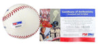 Edwin Jackson Autographed OML Baseball Chicago White Sox PSA/DNA 182380