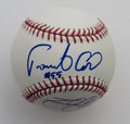 Roberto Hernandez/Fernando Cabrera Dual-Autographed OML Baseball Indians 180629