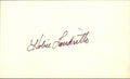 Hobie Landrith Reds/Cubs/Cards Signed/Autographed 3x5 Index Card 162503