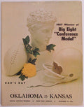 1967 Oklahoma Sooners vs. Kansas Football Program 138143