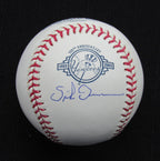 Spike Owen Signed/Auto Yankees 100th OML Baseball MAB 187075