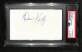 Dan Kelly Autographed 3x5 Cut Card PSA/DNA 186556
