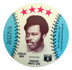 Lot of 22 - 1976 MSA Isaly's Discs Carlos May Chicago White Sox Gem Mint 153991