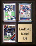 Lawrence Taylor New York Giants HOF Fan Gift Plaque 8x10 3 Cards Topps Donruss Panini 2024 2025 2026