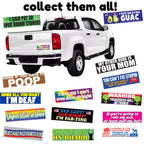 🐶"I ❤️ DOGS It's People Can't Stand" Funny Bumper Car Magnet 🦴 Made in USA