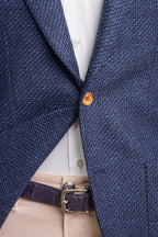Sartorio Woven Virgin Wool-Cotton-Silk Sport Jacket
