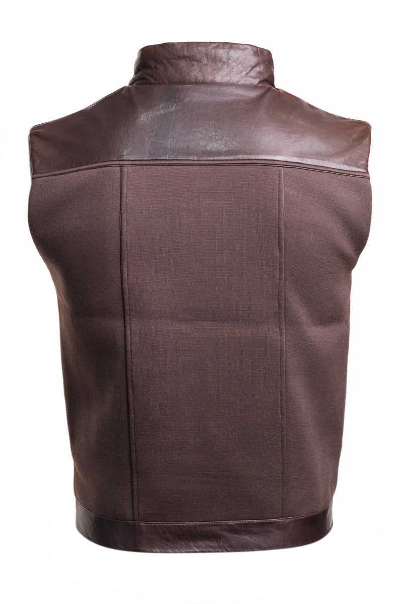 Manrico Cashmere Zip-Up Vest