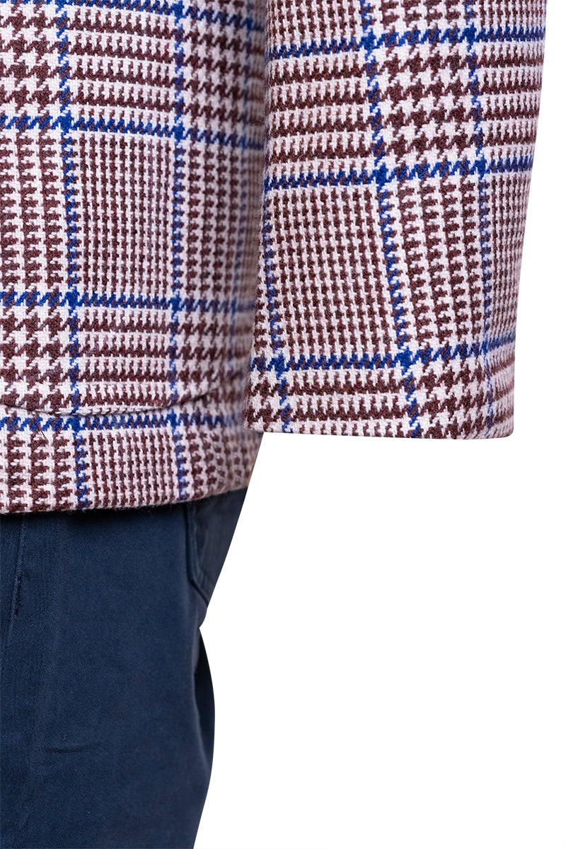 Sartorio Prince of Wales Wool Sport Jacket