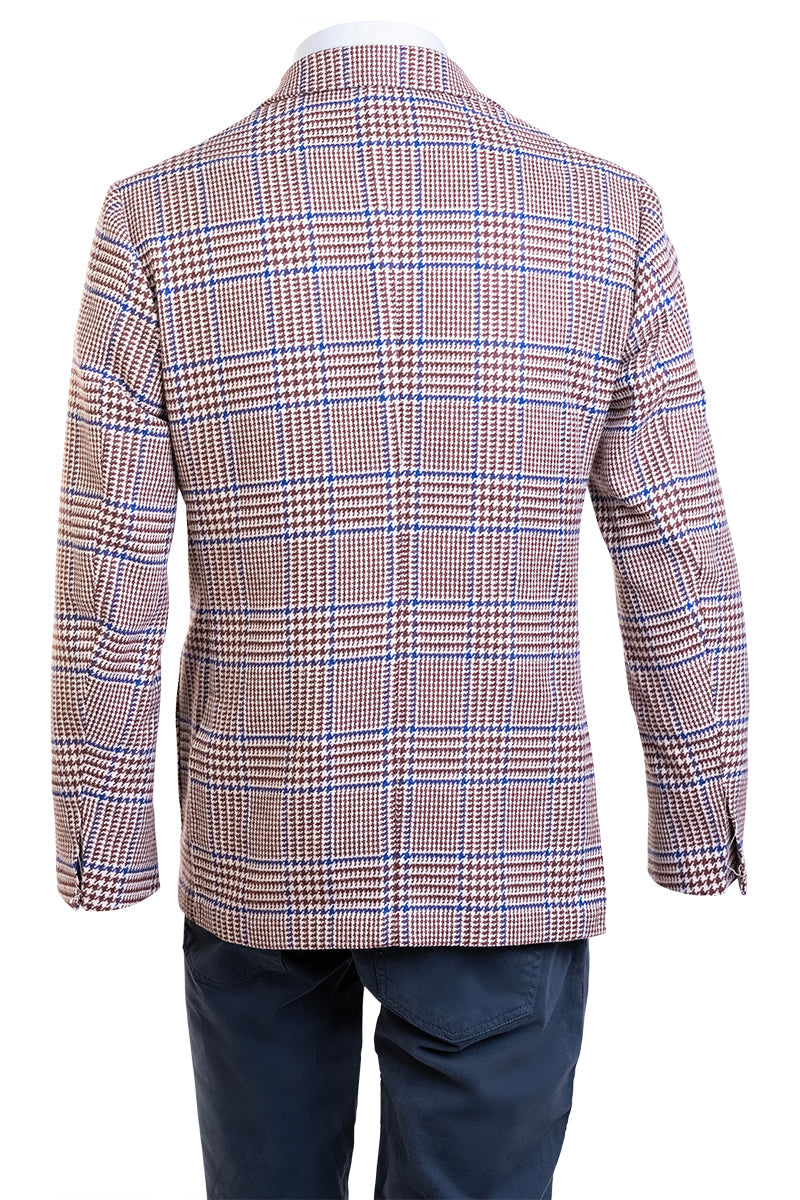 Sartorio Prince of Wales Wool Sport Jacket