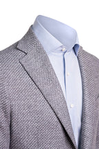 Sartorio Woven Virgin Wool-Cotton-Silk Sport Jacket