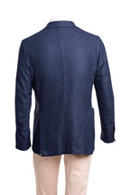 Sartorio Prince of Wales Wool-Cashmere Sport Jacket