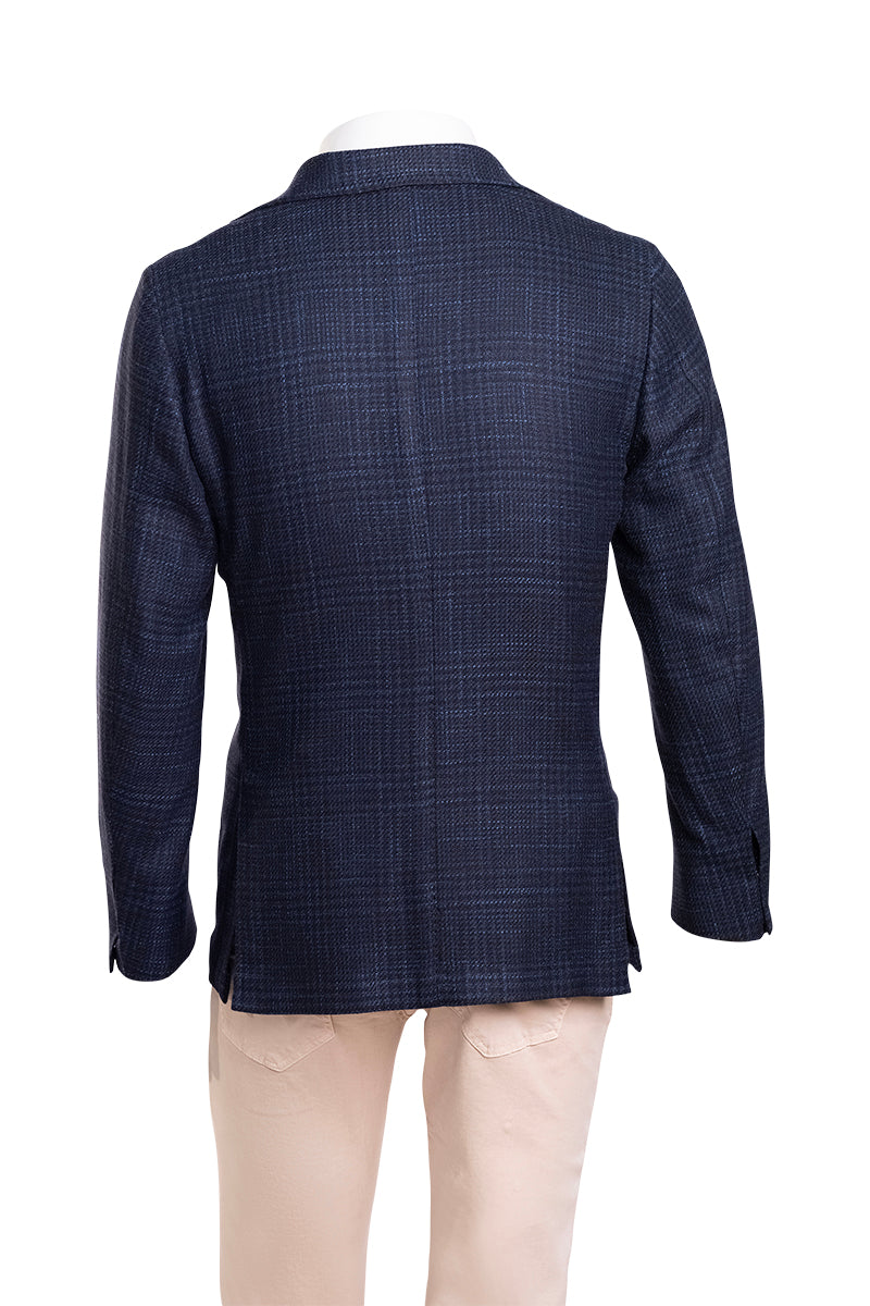 Sartorio Patterned Wool-Silk Sport Jacket