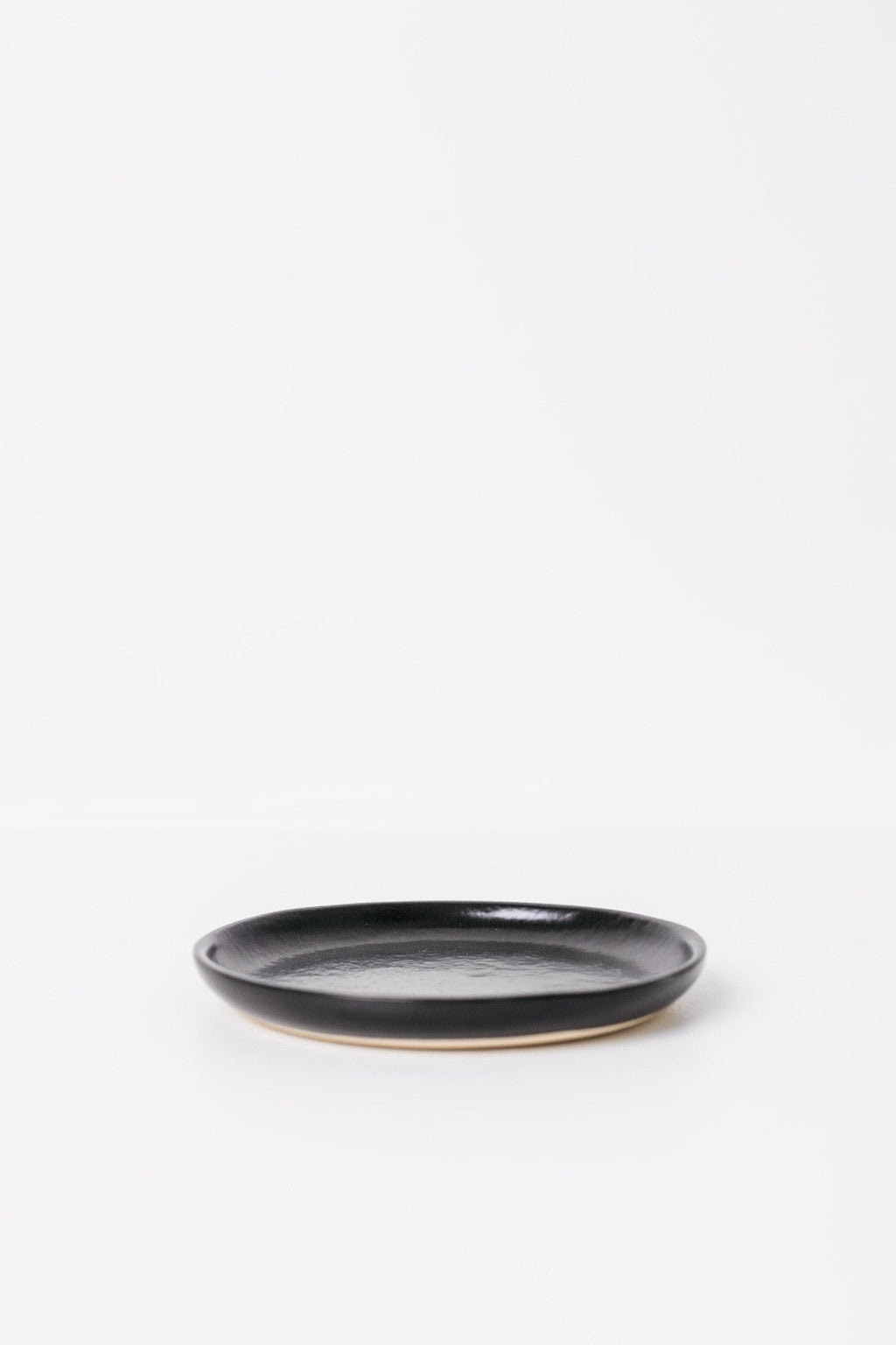 Dusk Appetizer Plate - Matte Black - Set of 6