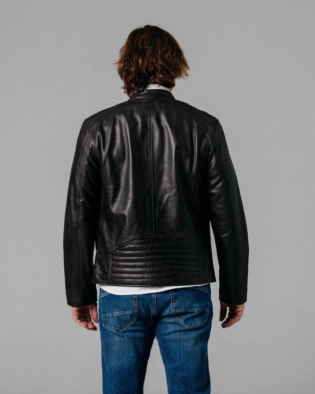 Hobbs | Men's Leather Motorcycle Jacket