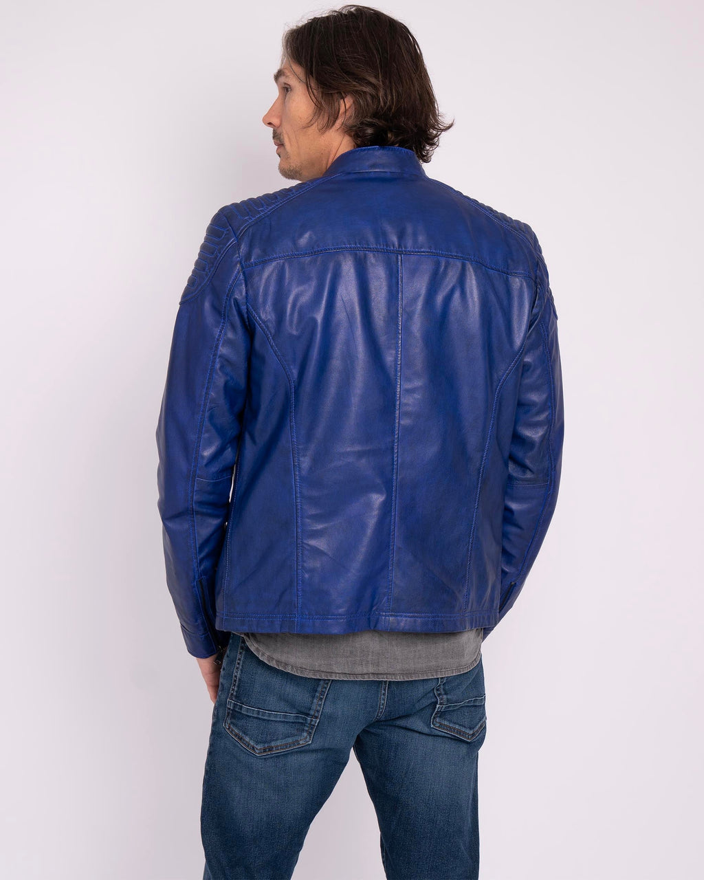 Hobbs | Men's Leather Motorcycle Jacket
