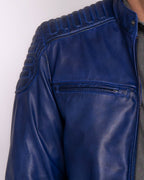 Hobbs | Men's Leather Motorcycle Jacket