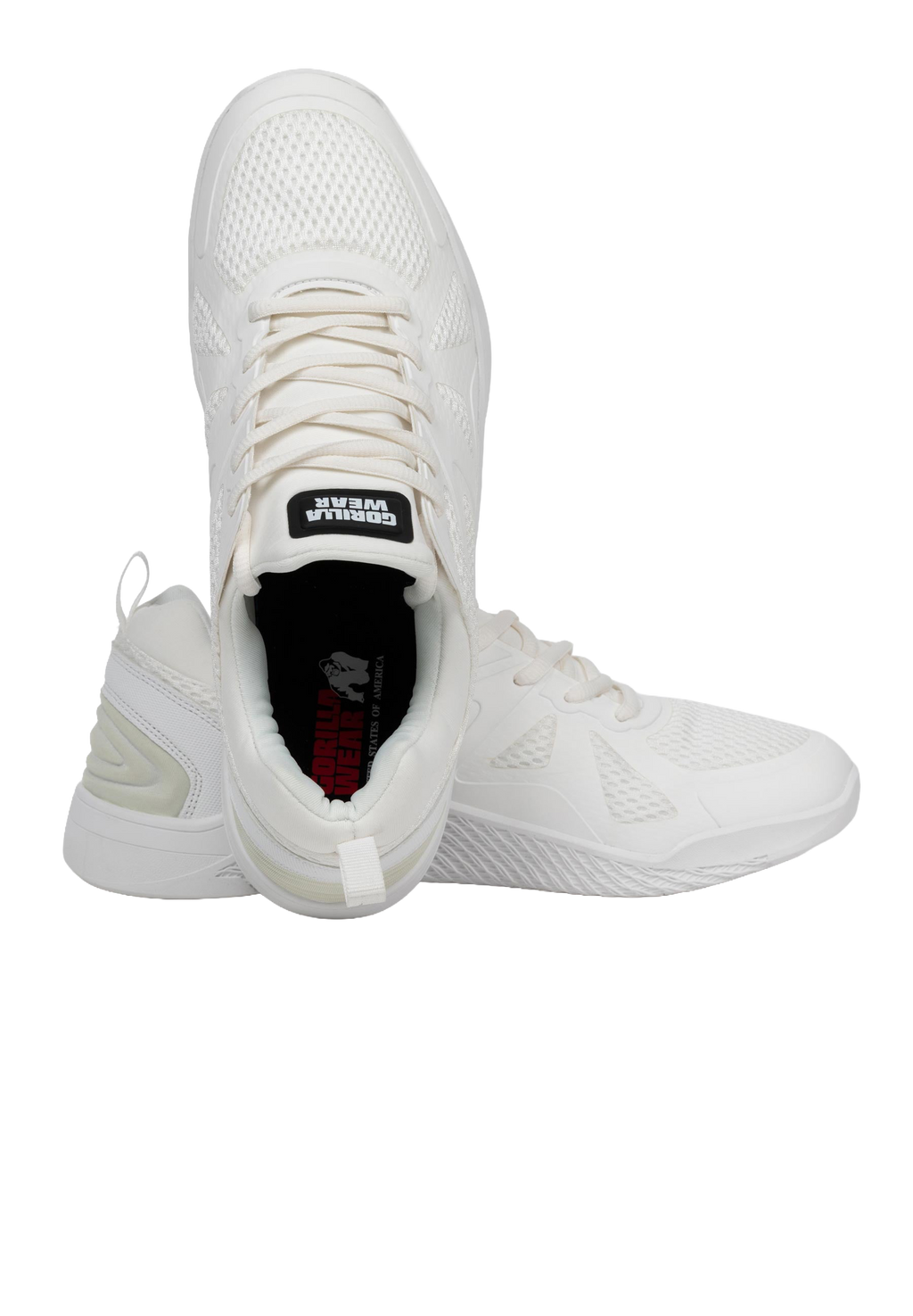 Gorilla Wear Gym Hybrids - White - Unisex