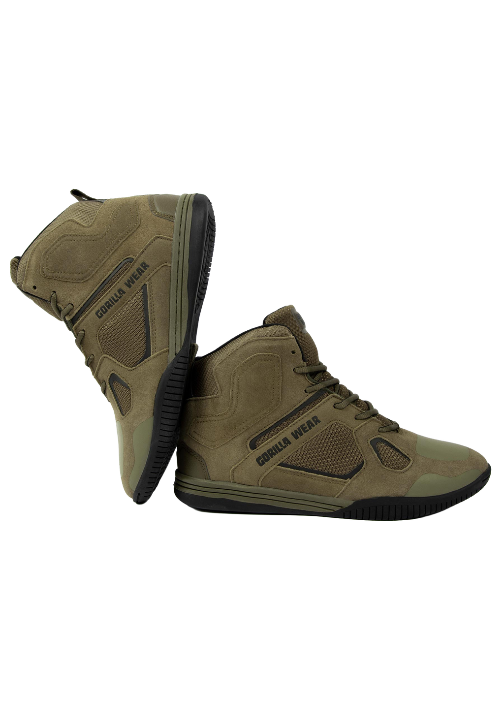 Troy High Tops - Army Green