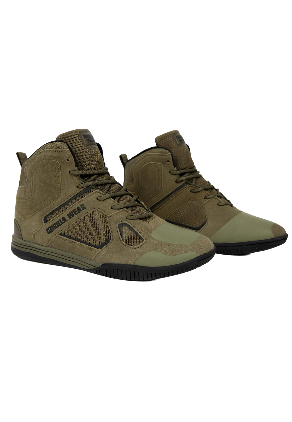 Troy High Tops - Army Green
